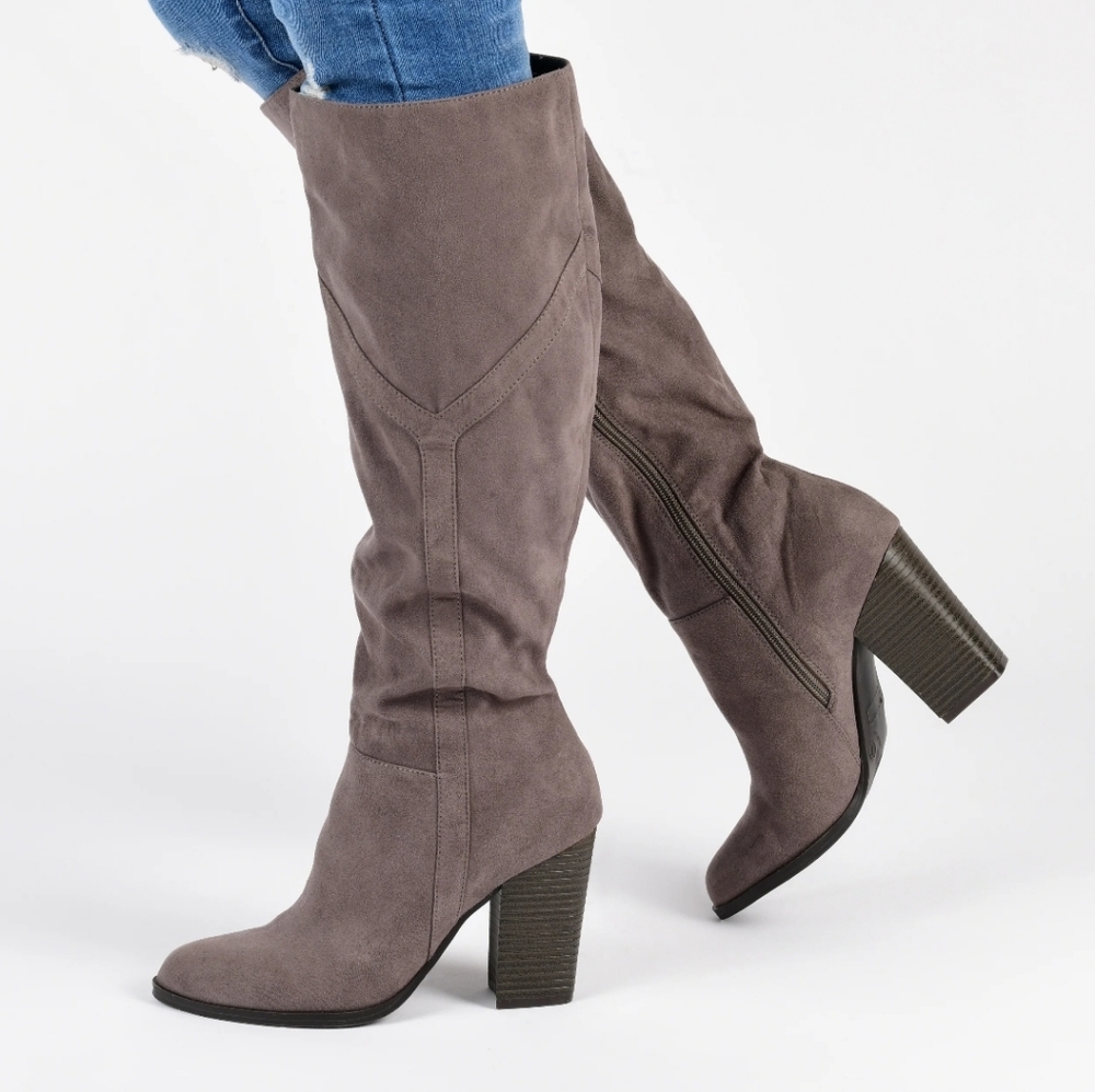 Journee Collection Kyllie Wide Calf Boots NEW